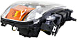 2015-2019 GMC Sierra 2500 HD - Driver and Passenger Side Headlights, with Bulbs, LED, Type 2, CAPA Certified