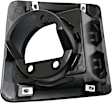 2014 GMC Sierra 1500 - Front, Driver and Passenger Side Fog Light Trim, For Models With Chrome Type Bumper, Textured Black, CAPA Certified