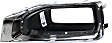 Front, Driver and Passenger Side Fog Light Trims, Primed