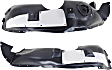 2014 GMC Terrain - Front, Driver and Passenger Side Fender Liner