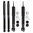 Front and Rear, Driver and Passenger Side Shocks