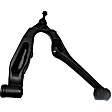 Front, Driver and Passenger Side, Upper and Lower Control Arms, With Front Torsion Bar Spring