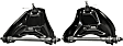 Front, Driver and Passenger Side, Upper Control Arms