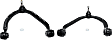 Front, Driver and Passenger Side, Upper Control Arms