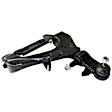 Front, Driver and Passenger Side, Upper; Front, Passenger Side, Lower Control Arms