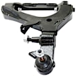 Front, Driver and Passenger Side, Upper; Front, Passenger Side, Lower Control Arms