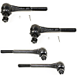 Front, Driver and Passenger Side, Inner and Outer Tie Rod Ends