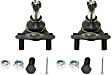 Front, Driver and Passenger Side, Lower Ball Joints