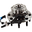 2004-2006 Chevrolet Suburban 2500 - Front, Driver and Passenger Side Wheel Hub, 8 Lugs, With Bearing, With Sensor