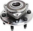 2014 GMC Acadia SLT - Front and Rear Wheel Hub, 6 Lugs, With Bearing