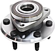 2014 GMC Acadia SLT - Front and Rear Wheel Hub, 6 Lugs, With Bearing