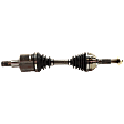 Front, Driver and Passenger Side Axle Assembly, 4WD
