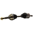 Front, Driver and Passenger Side Axle Assembly, 4WD