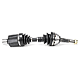 Front, Driver and Passenger Side Axle Assembly, 4WD