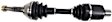 Front, Driver and Passenger Side Axle Assemblies, 4WD, For Models with High Wider Package (ZR2)