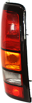 Driver and Passenger Side Halogen Tail Light, Without bulb(s), OE Replacement