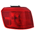 Driver and Passenger Side, Outer Halogen Tail Light, With bulb(s), OE Replacement