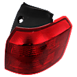 Driver and Passenger Side, Outer Halogen Tail Light, With bulb(s), OE Replacement
