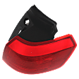 Driver and Passenger Side, Outer Halogen Tail Light, With bulb(s), OE Replacement