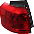 Driver and Passenger Side, Outer Halogen Tail Light, With bulb(s), OE Replacement, CAPA Certified