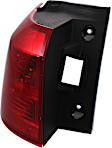 Driver and Passenger Side, Outer Halogen Tail Light, With bulb(s), OE Replacement, CAPA Certified