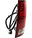 Driver and Passenger Side Tail Lights, With bulb(s), Halogen