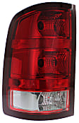 Driver and Passenger Side Tail Lights, With bulb(s), Halogen, CAPA CERTIFIED