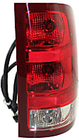 Driver and Passenger Side Tail Lights, With bulb(s), Halogen, CAPA CERTIFIED