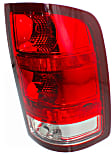 Driver and Passenger Side Tail Lights, With bulb(s), Halogen, CAPA CERTIFIED