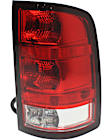 Driver and Passenger Side Halogen Tail Light, With bulb(s), OE Replacement