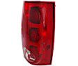 Driver and Passenger Side Halogen Tail Light, With bulb(s), OE Replacement