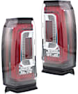 Driver and Passenger Side LED Tail Light, With bulb(s), OE Replacement