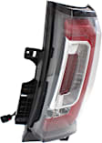 Driver and Passenger Side LED Tail Light, With bulb(s), OE Replacement