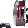 Driver and Passenger Side LED Tail Light, With bulb(s), OE Replacement,, CAPA Certified