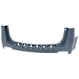 Rear, Upper And Lower Upper - Primed, Lower - Textured Bumper Cover