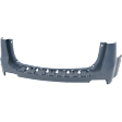 Rear, Upper And Lower Upper - Primed, Lower - Textured Bumper Cover