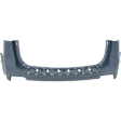 Rear, Upper And Lower Upper - Primed, Lower - Textured Bumper Cover