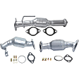 Front, Driver and Passenger Side, and Rear, Driver or Passenger Side Catalytic Converter, 3.6L, 6Cyl, Federal EPA Standard, 46-State Legal (Cannot ship to CA, CO, NY or ME), Direct Fit