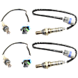 Before and After Catalytic Converter Oxygen Sensor, Set of 4, 4-wire