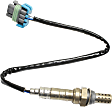 Before and After Catalytic Converter, Front and Rear Oxygen Sensors, Set of 4, 4-Wire, 6 Cylinder