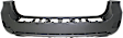 Front and Rear Primed Bumper Cover, CAPA Certified