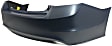Front and Rear Primed Bumper Covers, Sedan, 3.5L V6 Engine, CAPA CERTIFIED