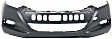 Hatchback Front and Rear Primed Bumper Cover 1.3L, 4Cyl
