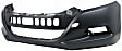 Hatchback Front and Rear Primed Bumper Cover 1.3L, 4Cyl