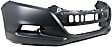 Hatchback Front and Rear Primed Bumper Cover 1.3L, 4Cyl