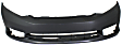 2012 Honda Civic EX-L - Front and Rear Primed Bumper Cover, Sedan