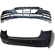 Front and Rear Primed Bumper Cover