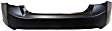 2013-2015 Honda Accord - Front and Rear Primed Bumper Covers, Sedan