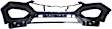 2014 Hyundai Santa Fe - Front, Upper and Lower Upper - Primed, Lower - Textured Bumper Cover