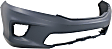 Coupe Front and Rear Primed Bumper Cover, CAPA Certified